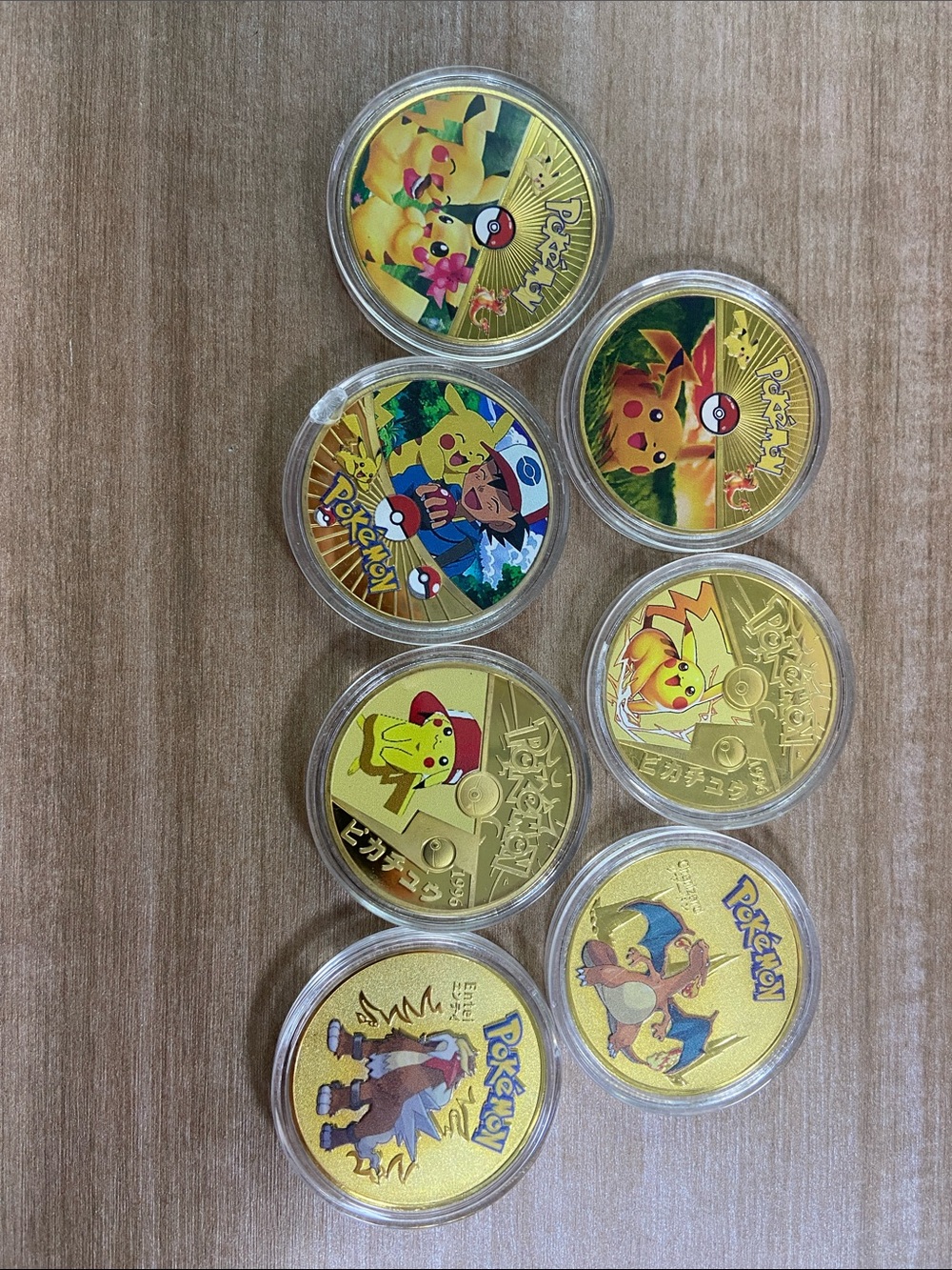 Pokemon Pikachu Golden Collection Coin Commemorative Coin
